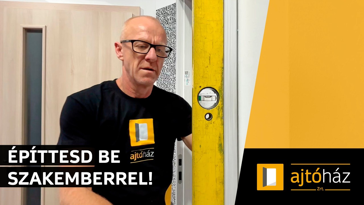 Beltéri ajtódat építtesd be szakemberrel!