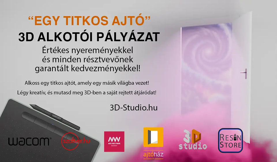 Egy titkos ajtó - 3D alkotói pályázat