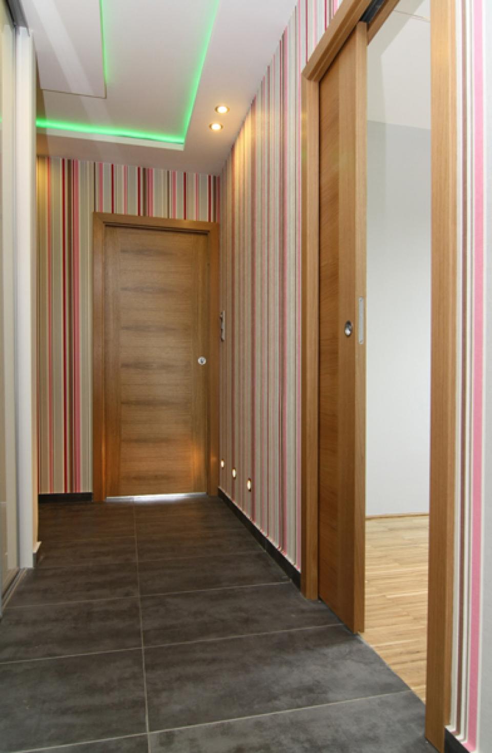 Bilbao és Kyoto beltéri ajtónk egy belvárosi penthouse lakásban. | Referencia - Ajtóház